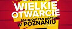 Otwarcie salonów Pan Materac w Poznaniu